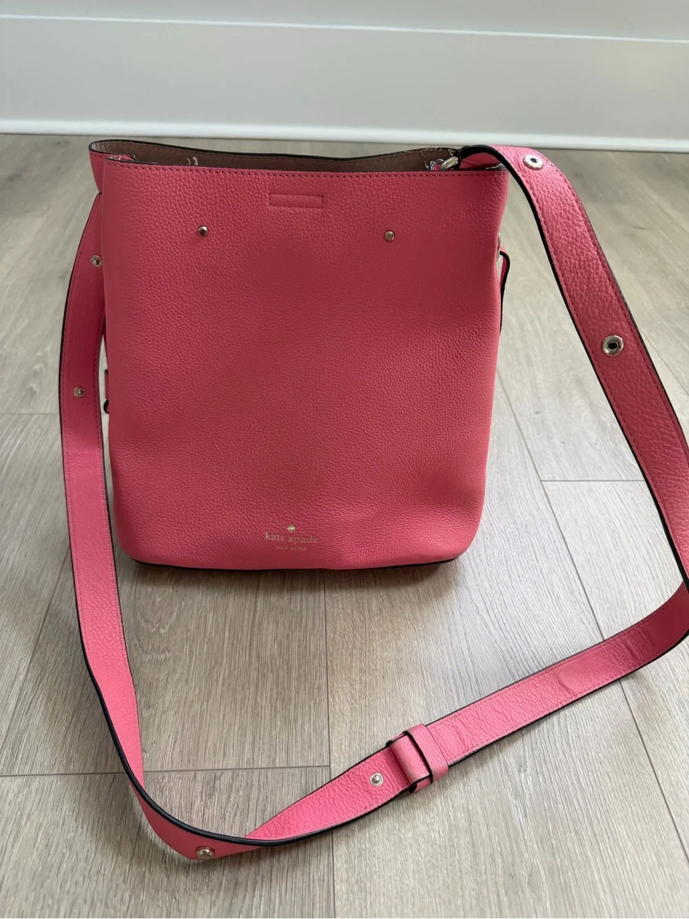 kate spade pebbled leather